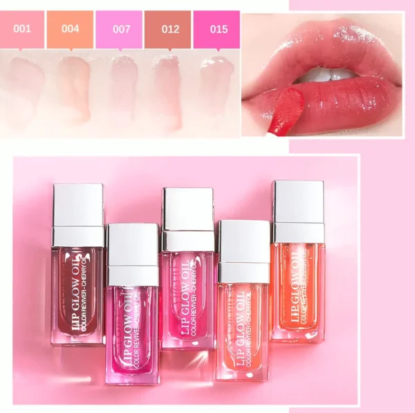 Moisturizing Tinted Lip Oil Balm, Nourishing Care