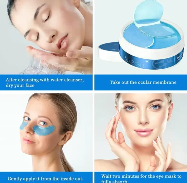 Under Eye Mask (Sixty-four Pcs) – Chilling & Luminous Hyaluronic Acid Eye Care