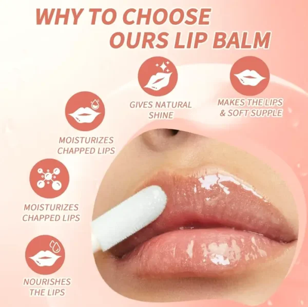 Raspberry Rejuvenating Transparent Lip Balm