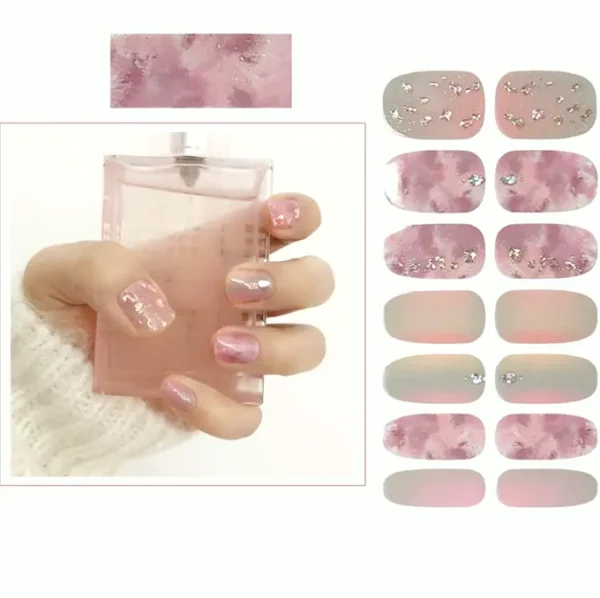 SIUSIO's 112-Piece Nail Stickers Set with Crystal File