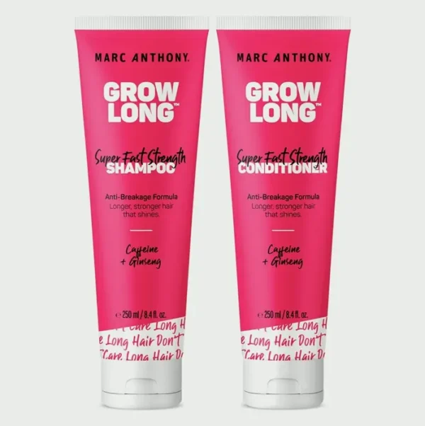 MA Haircare Set: Lengthening With Biotin Frizz Control Conditioner