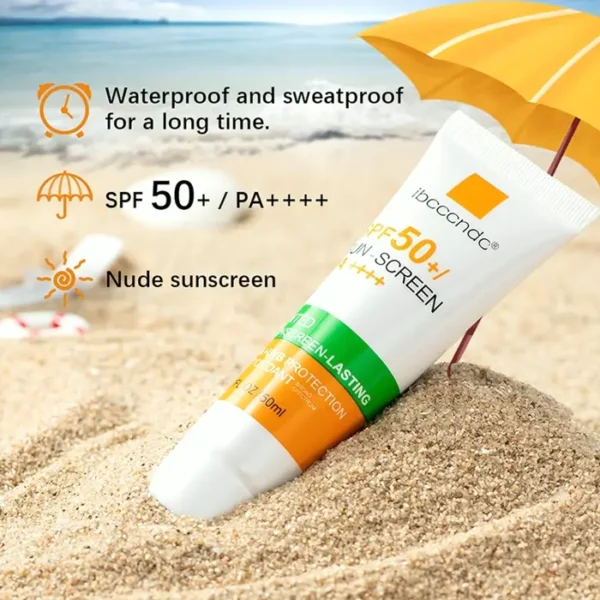 Facial SPF Moisturizer Sun Protection 50
