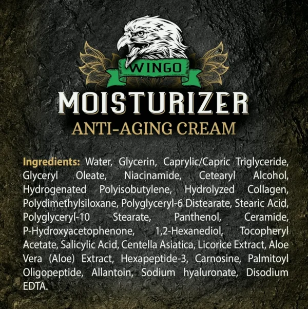 Male Facial Moisturizer Anti-Aging Solution