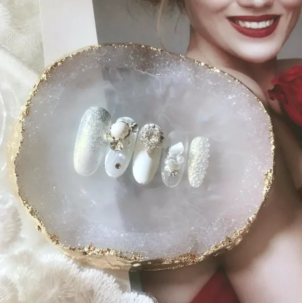 Chic Crystal Nail Display Palette