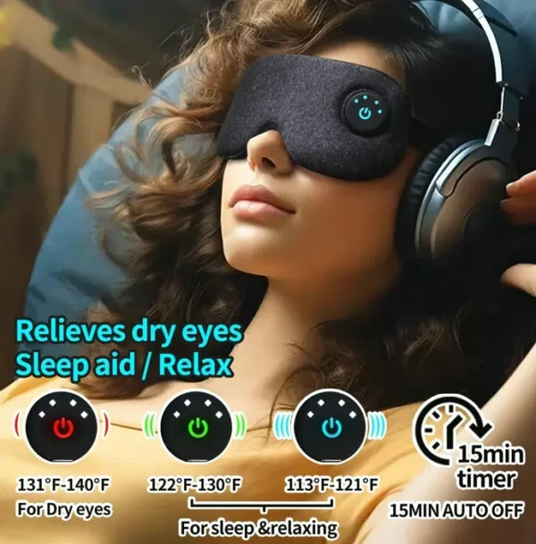 Wireless Warm Eye Pad for Eye Fatigue