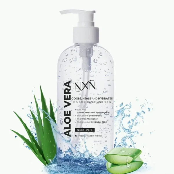 NXN Aloe Vera Extract, Sun Protection & Aftercare Usage, Moisturizes & Heals