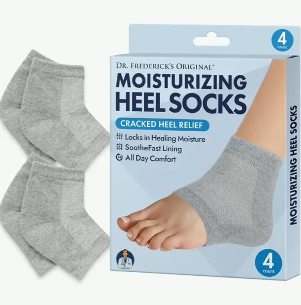 Moisturizing Foot Socks for Dry Heels - 2 Sets