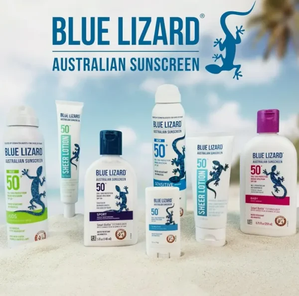 Blue Lizard Gentle Mineral Sunscreen, High SPF, ZnO
