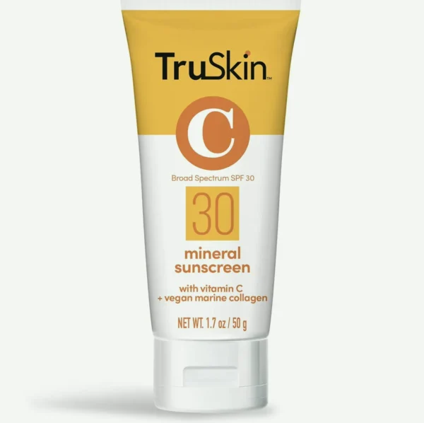TrueSkin Mineral Face Sunscreen with SPF 30 and Zinc & Collagen