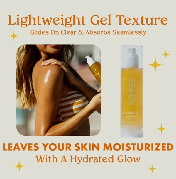 Kopari SPF 50 Sun Protection UV Protection Gold Shimmer
