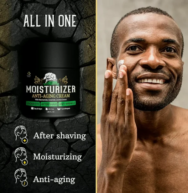 Male Facial Moisturizer Anti-Aging Solution