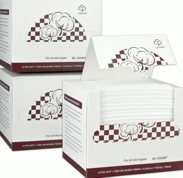 Single-use Face Towel, Eco-friendly, Soft and Thick, Set of 3