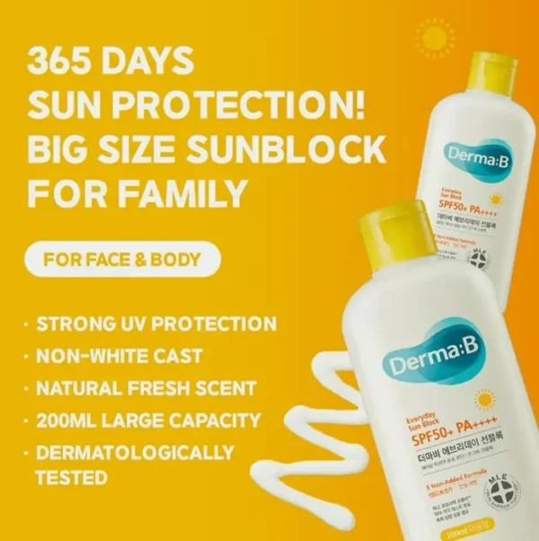 Derma Beauty Sun Block SPF50 Big Volume