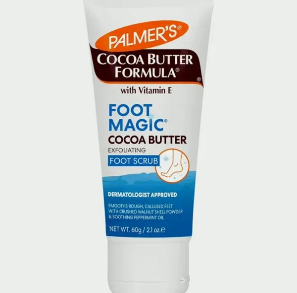 Palmer's Brand Chocolate Butter Foot Magic Scrub including Vit E for Dry Feet