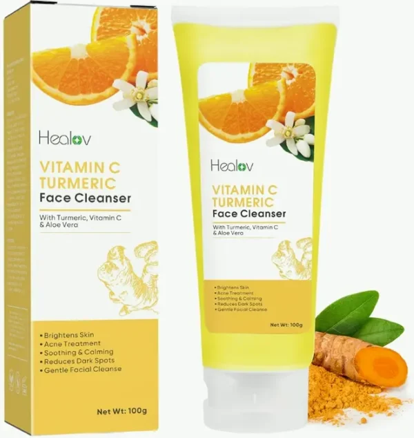 Spice Facial Cleanser - Skin Brightening Turmeric Soap for Spots
