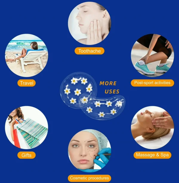 Ice Pads: Cooling Under Eye Patches for Pain Relief