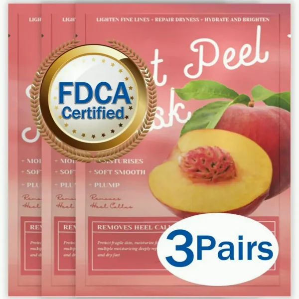 Feet Exfoliating Mask for Dry Feet (3 Sets)