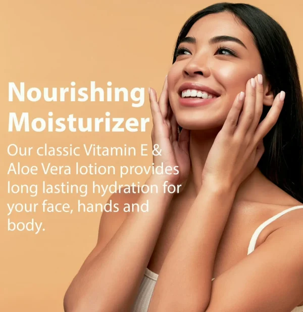 Radiant Body Moisturizer - Vit E & Aloe Vera - For Dry Face