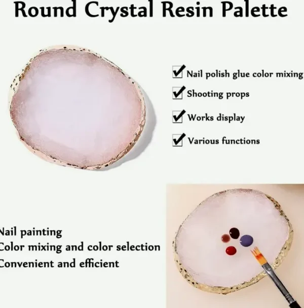 Chic Crystal Nail Display Palette