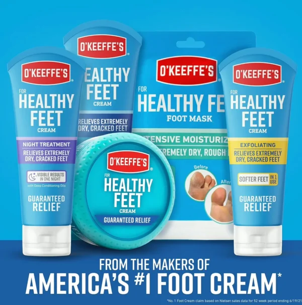 O'Keeffe's Ultra Foot Care Foot Sock Pack of 2