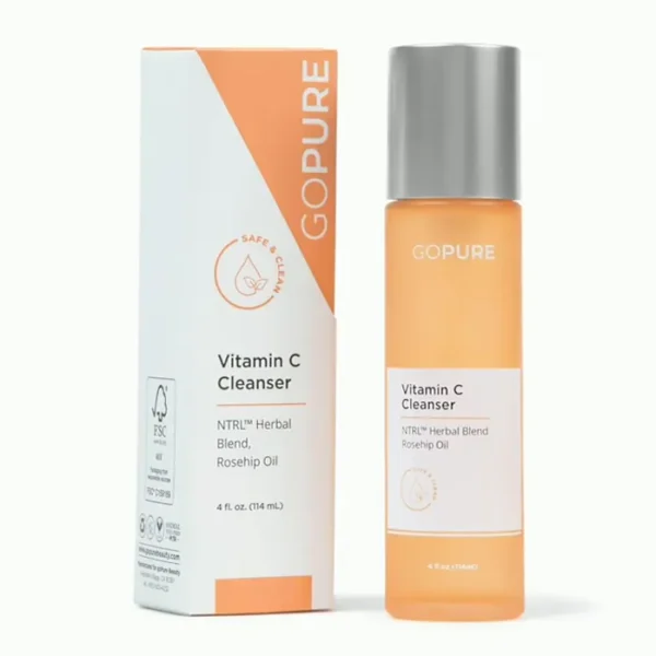 Vitamin C Face Cleanser with Rose Hip Oil, 4 fl oz