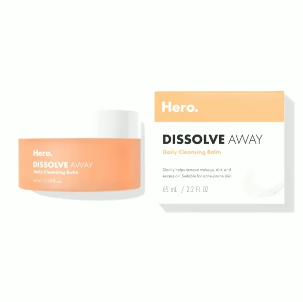 HEROCOS Cleanser Balm - Eliminates Cosmetics & Grime 2.2 oz