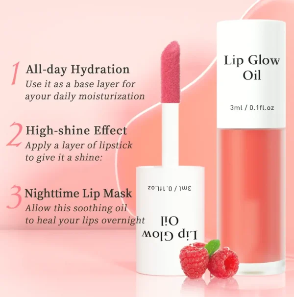 Raspberry Rejuvenating Transparent Lip Balm