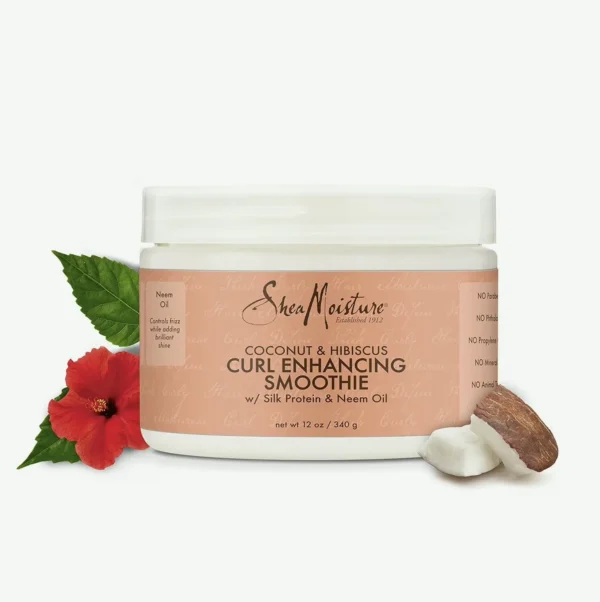 Hair Smoothie for Curly Hair, Coconut 12 oz