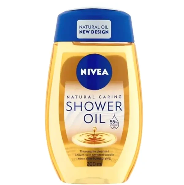 NIVEA Bath Oils Natural Care 200 ml German-Made