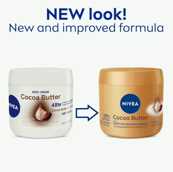 NIVEA Butter Cream Body Cream|Deep Nourishing|15.5 Oz