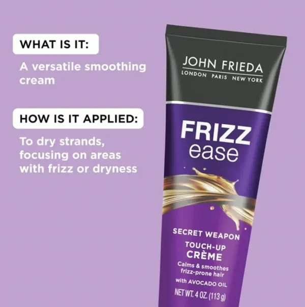 Johnny Frieda Curl Ease Anti-Frizz Cream, 4 oz