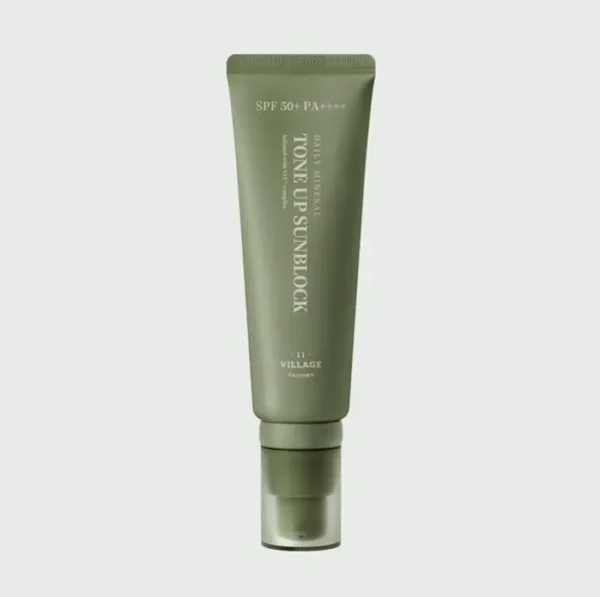 Daily Mineral Brightening Sunscreen (50ml) with Hyaluronic Acid, Niacinamide, Adenosin
