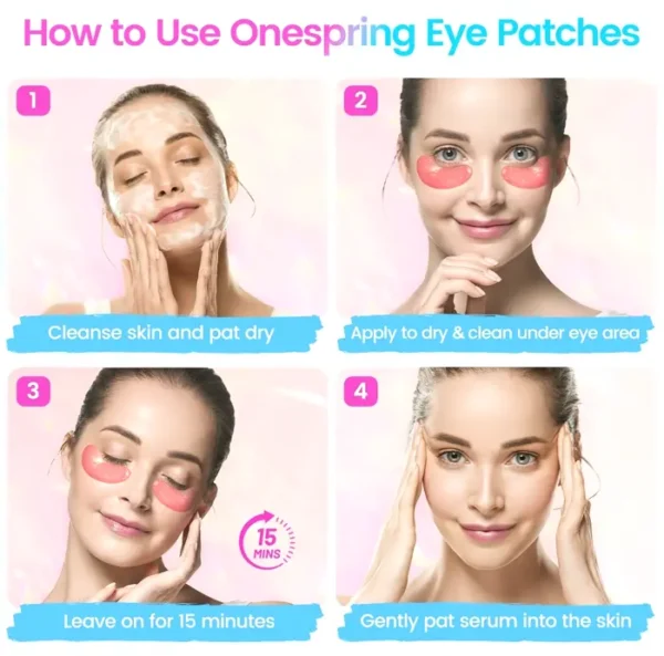 Under-Eye Pads (32 Sets) - Collagen-Loaded, Anti-Swelling & Dark Spot Treatment