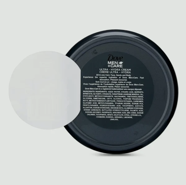 Dove Ultra Cream for Him, Any Skin Type, 5.07 Ounces