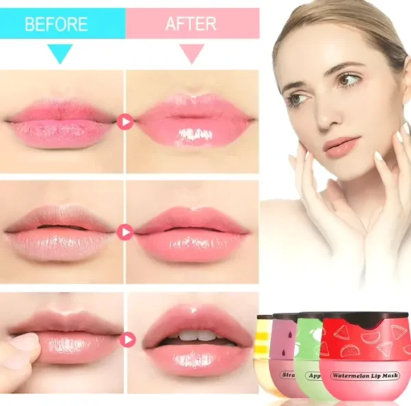 Honey Lip Moisturizer Jar, 4 Pieces Assorted Flavors