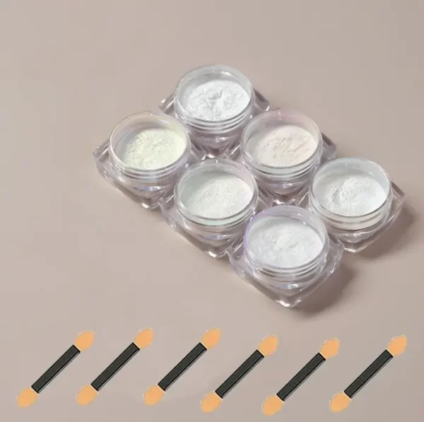 Pearl Metallic Polish Pigment Set