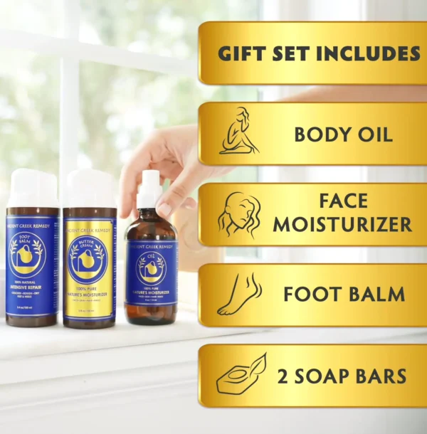 Organic Skin Care Present Kit: Lavender Scented