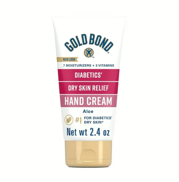 GoldBond Diabetics' Dry-skin Therapy Hand Cream, 2.4 oz Aloe-Infused