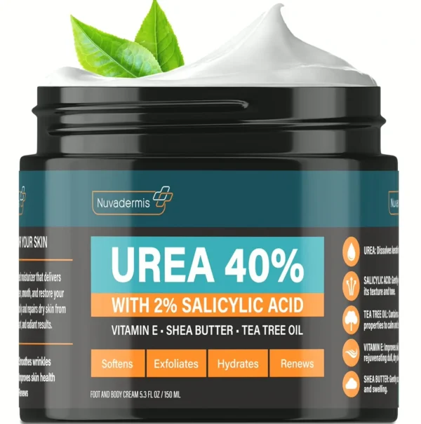 Urea Cream 40% Foot Repair - Shea Butter - Jar