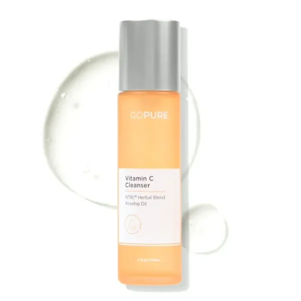 Vitamin C Face Cleanser with Rose Hip Oil, 4 fl oz