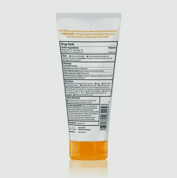 Eucerin Sun Advanced Moisture SPF 50 Sunblock Lotion, 5 Fl Oz