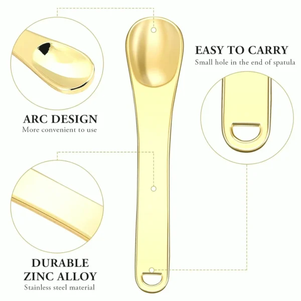 Small Metal Makeup Spatula for Beauty