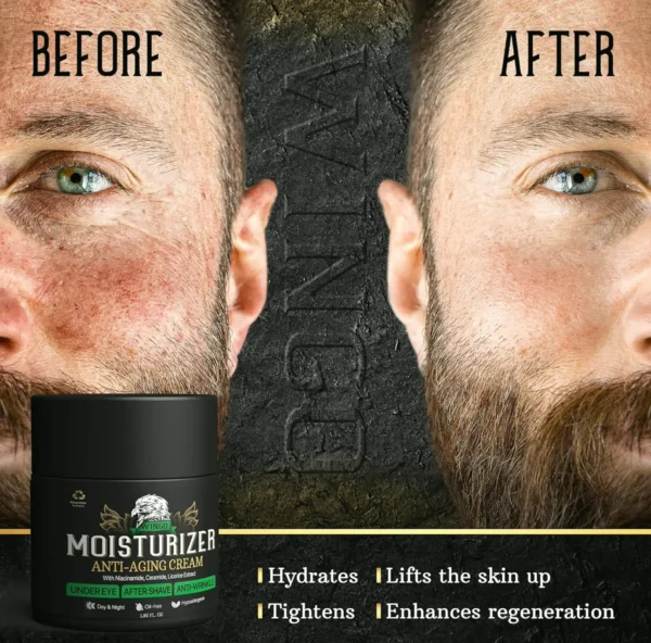 Male Facial Moisturizer Anti-Aging Solution