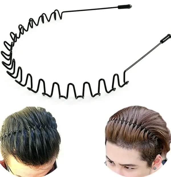 Metal Hair Accessory Unisex Dark Spring Hairband