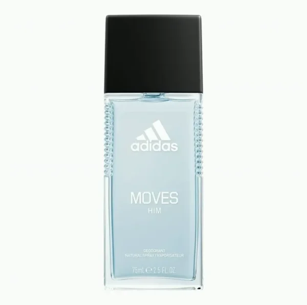 Adidas Moves Body for Men, 2.5 fl oz, Liquid