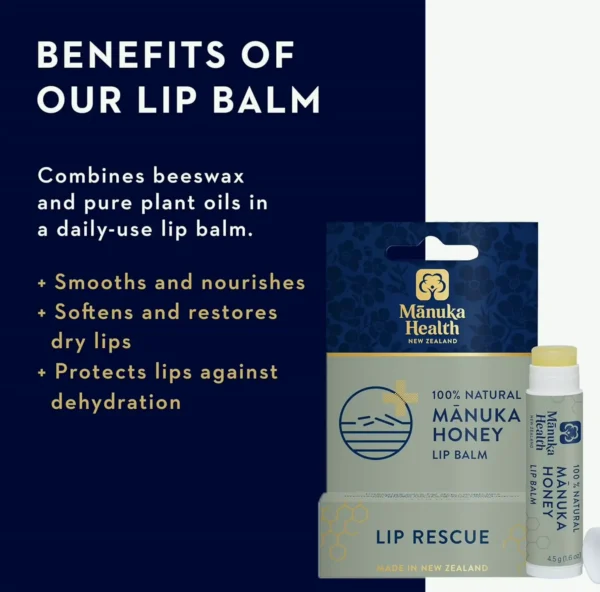 Manuka Wellness Lip Balm for Dry Lip Care
