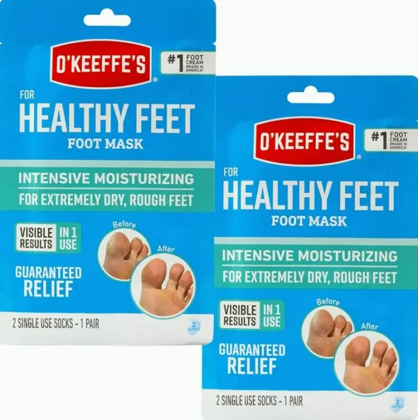 O'Keeffe's Ultra Foot Care Foot Sock Pack of 2