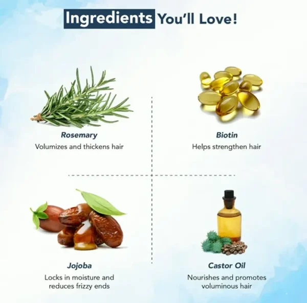 100% Rosemary Oil for Hair 6.7 oz with Nutrients