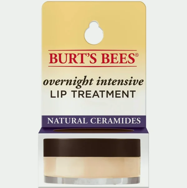 Burt's Bees Nighttime Mouth Therapy, 0.25 oz, Moisturizing, Rejuvenating