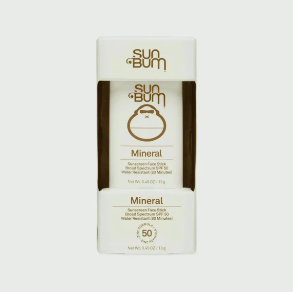 Natural SPF 50 Facial Sunscreen Stick, Plant-based, .45 oz